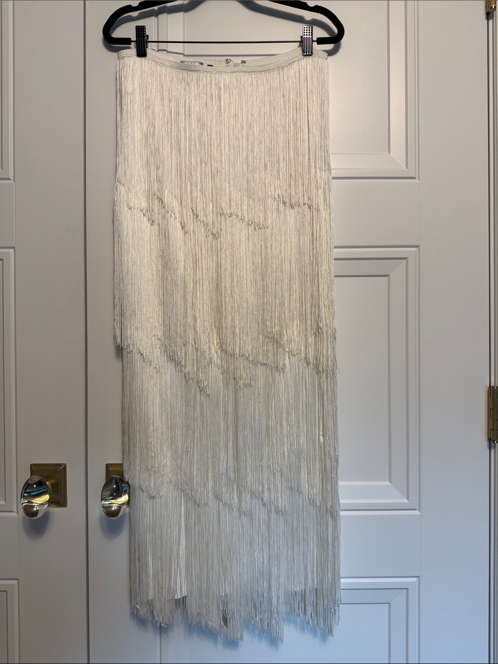 Tom Ford Fringe Maxi Skirt